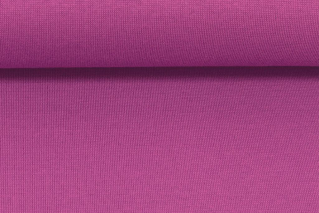 Bündchen "Heike" by Swafing, Strickschlauch, lila, violett, 0,5 m