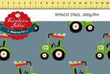 Jersey mit Traktor, Artikel-Nr. FVJ-4373, Fräulein von Julie, graublau, 0,5 m
