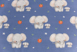 Jersey mit Elefanten, blau, Artikel-Nr. FVJ-4280, Fräulein von Julie, 0,5 m