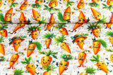 Jersey mit Karotten, Cute Carrots, weiß, 0,5