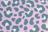 Jersey im Leo Design, Animal Print, flieder, 0,5 m