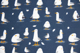 Jersey mit Möwen, maritim, dunkelblau, Fräulein von Julie, 0,5 m