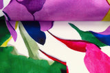 Viskose Webware, "Julia" by Swafing, große Blüten, bunt, 0,5 m