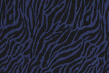Viskose Webware, "Klara", Animal Print, blau, 0,5 m