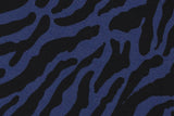 Viskose Webware, "Klara", Animal Print, blau, 0,5 m