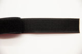 Klettband, Klettverschluss, schwarz, 0,5 m