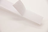 Klettband, Klettverschluss, weiß, 0,5 m