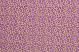 Kunstleder "Brush & Wild" by cherry picking, Leo print, creme, mauve, 0,5 m
