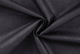 Kunstleder Vintage, schwarz, Kunstleder als Meterware bei Annettasien