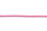 Baumwollkordel, Lurex, 10 mm, rosa, 0,5 m
