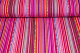 Mexiko Stoff im Ethno Look, pink, 0,5 m