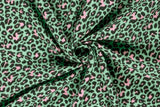 Musselin in Leo Print Meterware kaufen