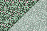 Musselin in Leo Print Meterware zum Nähen