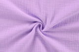 Musselin, Double Gauze, flieder, 0,5 m