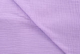 Musselin, Double Gauze, flieder, 0,5 m
