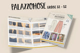 Papierschnittmuster "Palazzohose" für Damen, Lybstes, Gr. 32-52