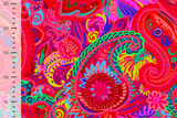 Dekostoff Halbpanama Paisley Muster als Meterware online bestellen