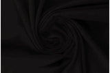 Restmenge 57 cm Jersey Basic, uni, schwarz