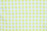Seersucker, Karo, gelb, weiß, Qjutie Box, 0,5 m