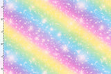 Softshell mit Regenbogen, bunt, 0,5 m