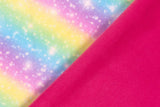 Softshell mit Regenbogen, bunt, 0,5 m