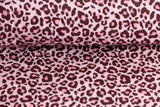 Softshell mit Leoprint, rosa, 0,5 m