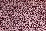 Softshell mit Leoprint, rosa, 0,5 m