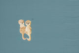Jersey Panel "Splish Splash", Otter, Mrs. Mint Design, Swafing, smaragd