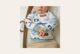 Papierschnittmuster "Baby Sweater" von Lybstes (Gr. 50-92)