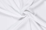 Viskose Webware, uni, weiß, 0,5 m