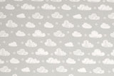 NANO-Softshell "Fiete" mit Wolken, grau, 0,5 m
