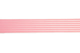 Gummiband elastisch, 4 cm, rosa gestreift, 0,5 m
