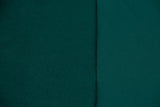 Leichtes Baumwollfleece, petrol, 0,5 m