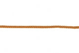 Baumwollkordel, Doppelgewebe, 5 mm, ziegelrot, 0,5 m