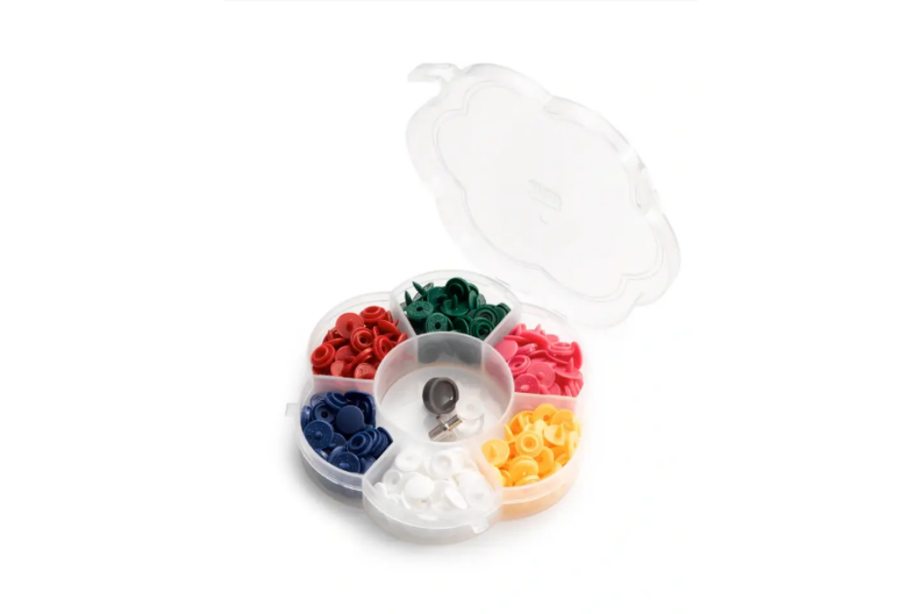 Druckknöpfe 'Color Snaps Mini', 9 mm, 6 Farben, Prym, Farbdetail