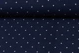 Restmenge 70 cm Jersey mit Sternen, basic, marine, dunkelblau