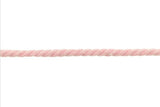 Baumwollkordel, 8 mm, rosa, 0,5 m