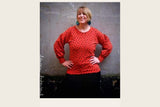 Papierschnittmuster "Oversized Sweater Damen" von Lybstes (Gr. 34-50)